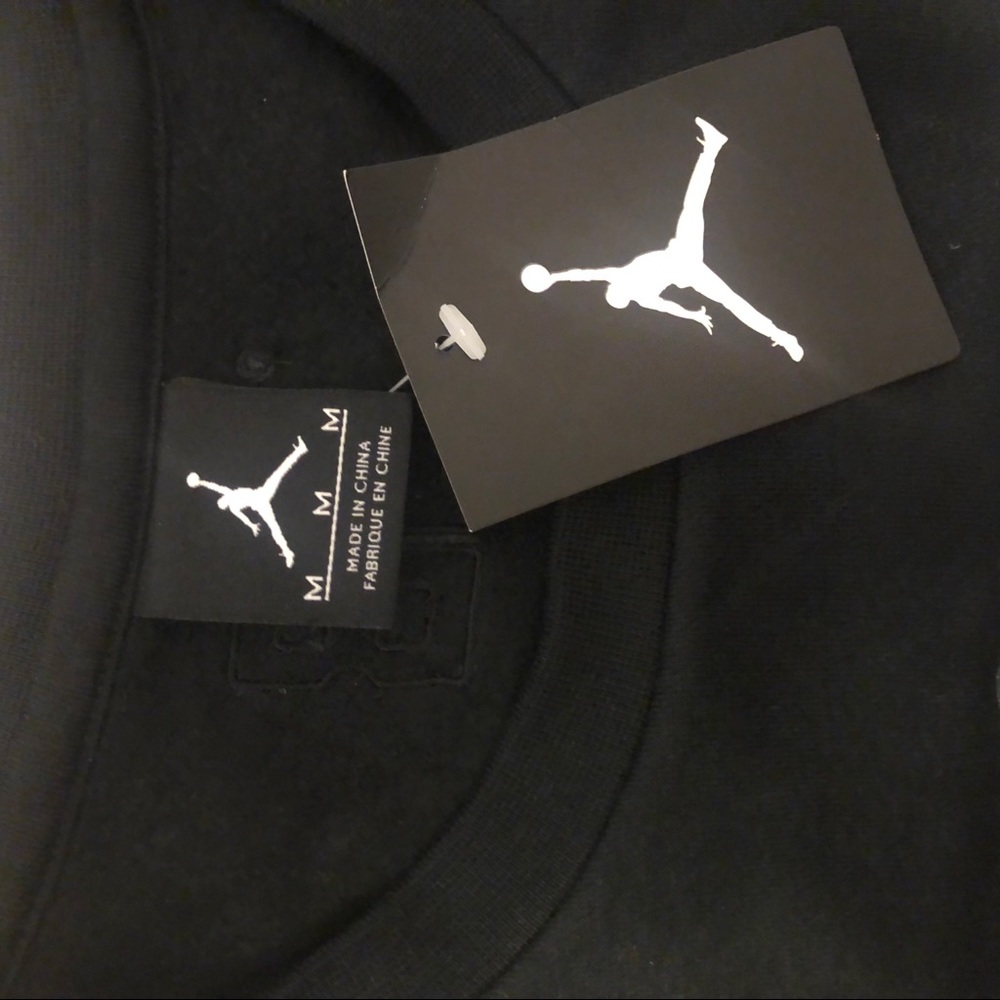 NWT NIKE Jordan men's fleece top - Picture 8 of 11
